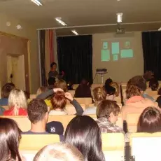05.10.2011r, III LO w Sopocie, wykład dr Iwony Głażewskiej- "Czy rodowody mówią prawdę?"