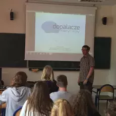X LO w Gdyni, wykład dr Wojciecha Glaca - "Dopalacze - fakty i mity"  