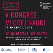 V Kongres Młodej Nauki - baner