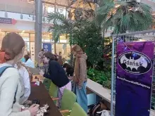 Stanowisko Koła Chiropterologicznego podczas „Nocy Biologów”