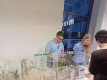 Stanowisko edukacyjne prezentujące rośliny i ekosystemy