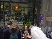 Uczestnicy poznający świat nauk biologicznych