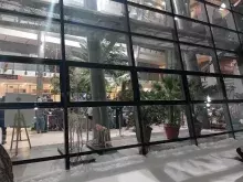 Przestrzeń Wydziału Biologii UG w czasie „Nocy Biologów”