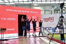 Sztafeta mieszana: A. Bartoszewicz, A. Zalewska, J. Polański, M. Zielińska. Fot. M. Zielińska