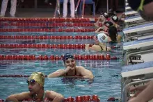 A. Zalewska po wyścigu