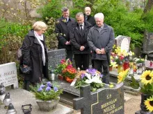 Grób Profesora Stefana Strawińskiego na cmentarzu w Gdyni-Witominie