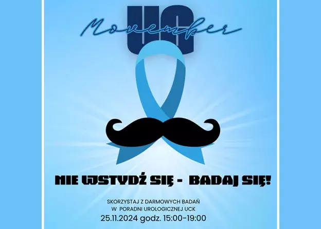 Zapisz się na darmowe badania w ramach akcji Movember