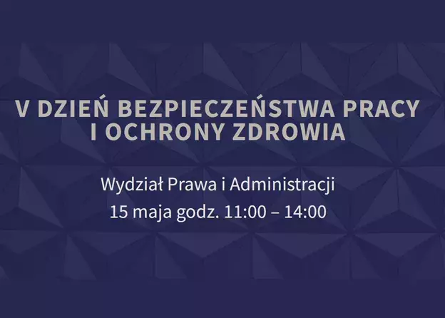 V Dzień Bezpieczeństwa Pracy i Ochrony Zdrowia w Uniwersytecie Gdańskim
