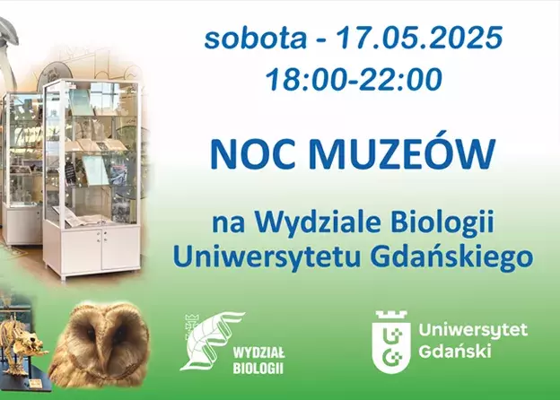 Noc Muzeów na Wydziale Biologii Uniwersytetu Gdańskiego