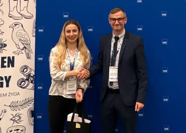 Doktorantka KTRiOP nagrodzona na konferencji!