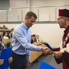 Wręczenie nagrody JM Rektora Uniwersytetu Gdańskiego
