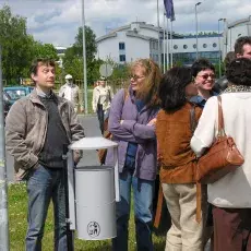 Uroczystość wmurowania aktu erekcyjnego pod nowy budynek Wydziału Biologii (19.05.2008)