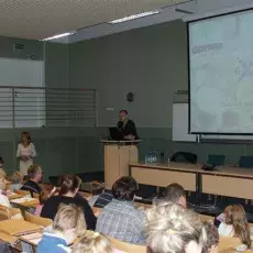 Spotkanie otworzył Wiceprezydent Gdyni, Michał Guć