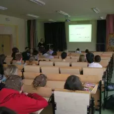 02.02.2011r, III LO w Sopocie, wykład dr E. Piotrowskiej - "Co nam siedzi w genach? - podstawy genetyki człowieka"