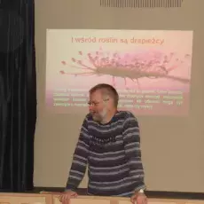 04.04.2011r, III LO w Sopocie, wykład dr Krzysztofa Gosa - "I wśród roślin są drapieżcy"