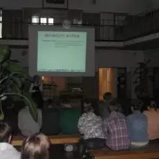 29.11.2012r, X LO w Gdyni, wykład dr Elżbiety Zielińskiej - "Chemiczna broń roślin"