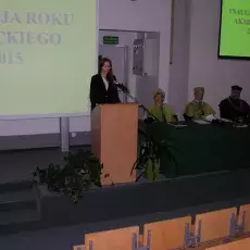 Wystąpienie Przewodniczącej Samorządu Studenckiego Wydziału Biologii UG - Martyny Jankowskiej-Jarek