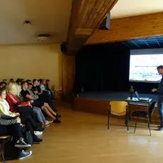 IV LO w Gdańsku, wykład dr inż. Marcina Pietrasa - "Ile grzybów jest w gramie gleby?"